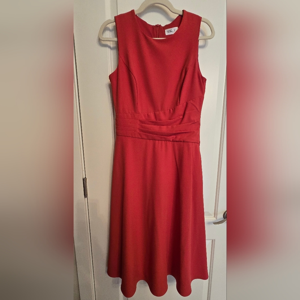 Eliza J Coral Midi Dress Unworn